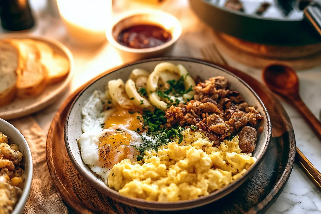 High Protein Breakfast Bowl