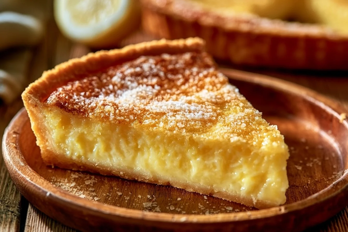 Impossible Lemon Pie