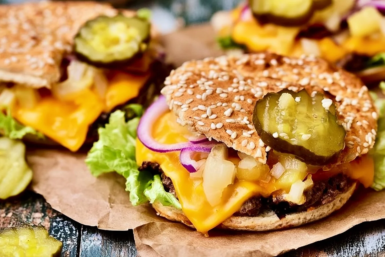 Keto Big Mac Smash Burgers