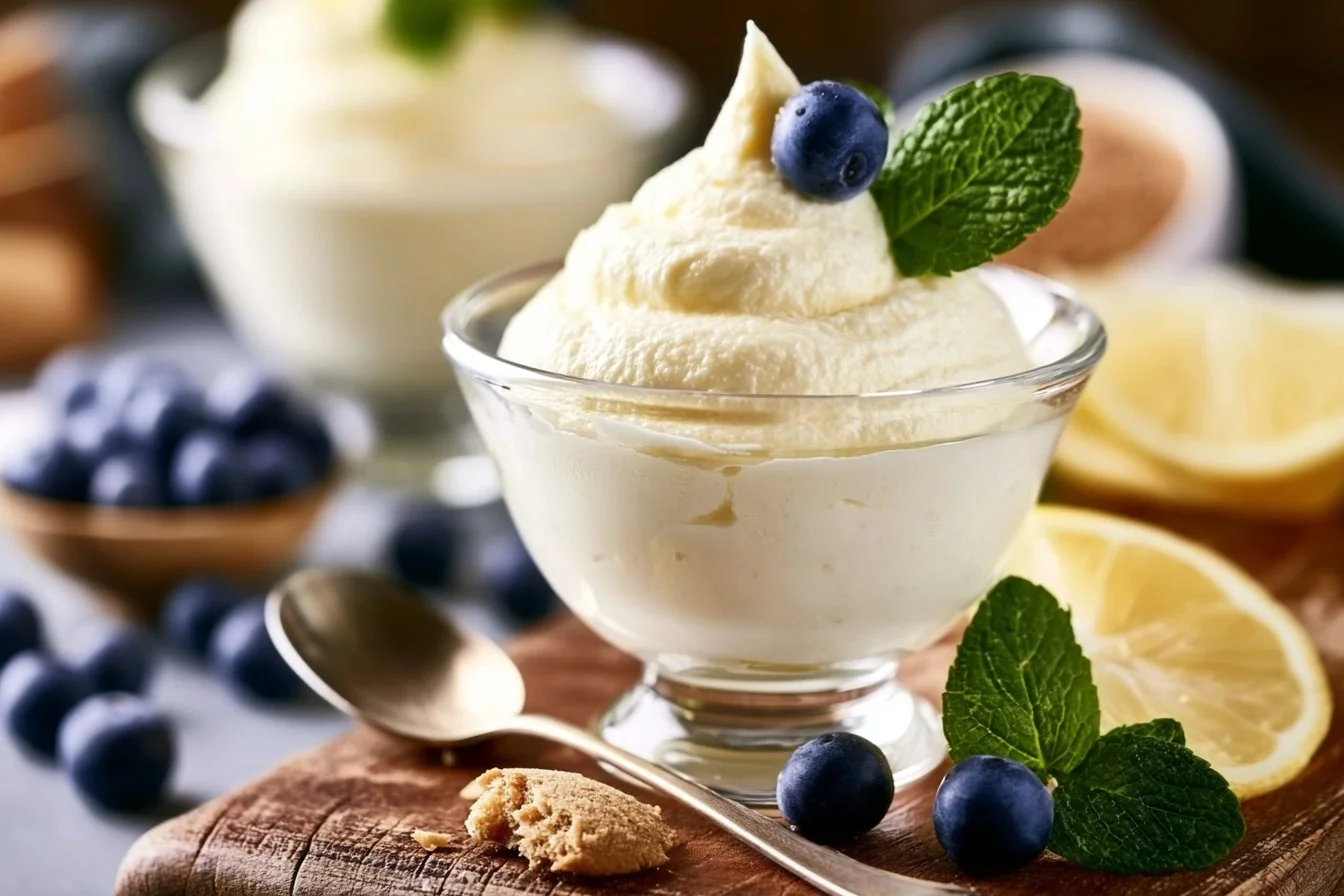 Lemon Cheesecake Mousse