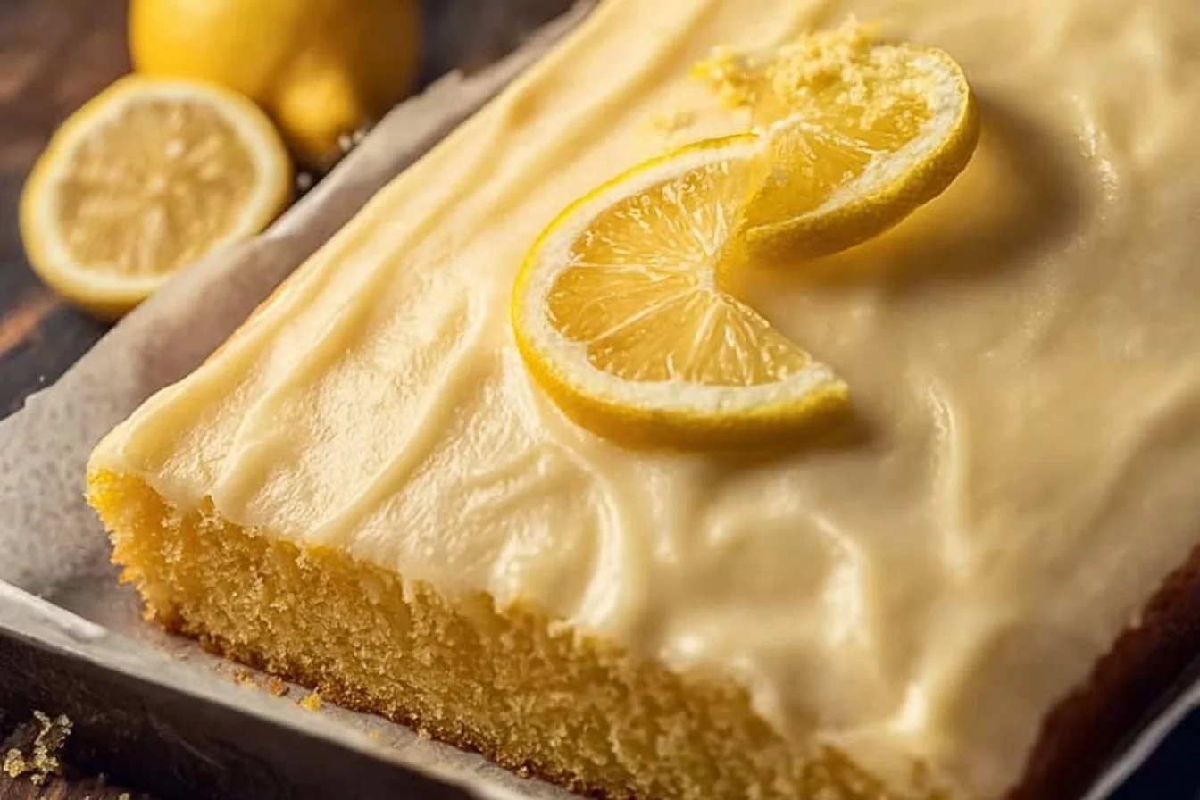 Lemon Sheet Cake