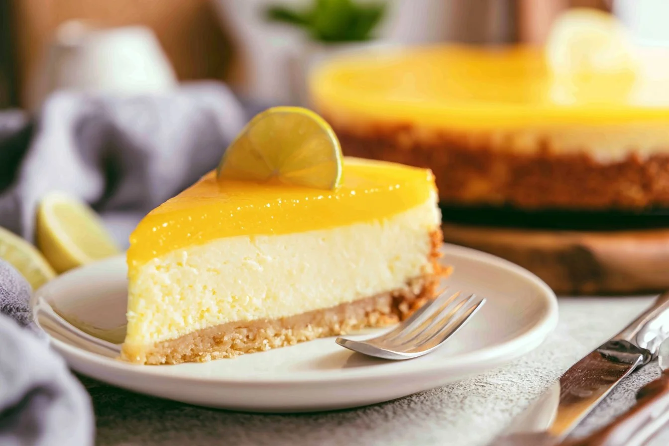 Mango Key Lime Cheesecake
