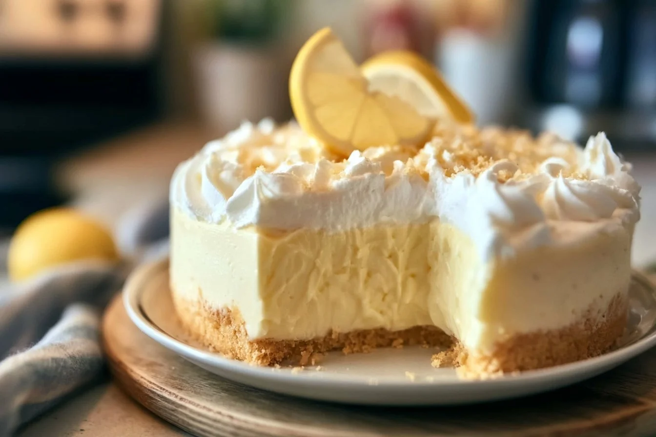 No-Bake Lemon Cream Pie