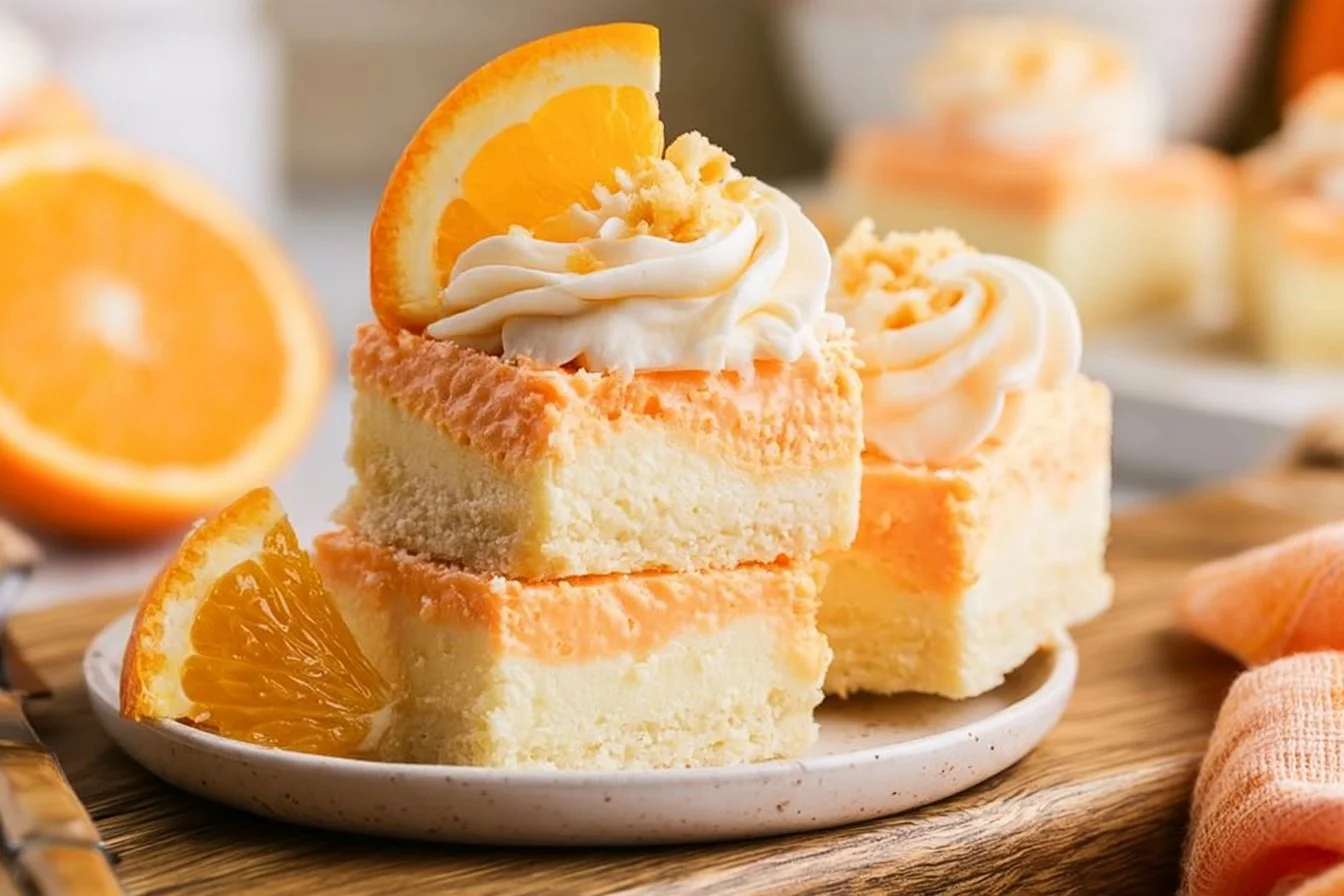 Orange Creamsicle Dream Bars