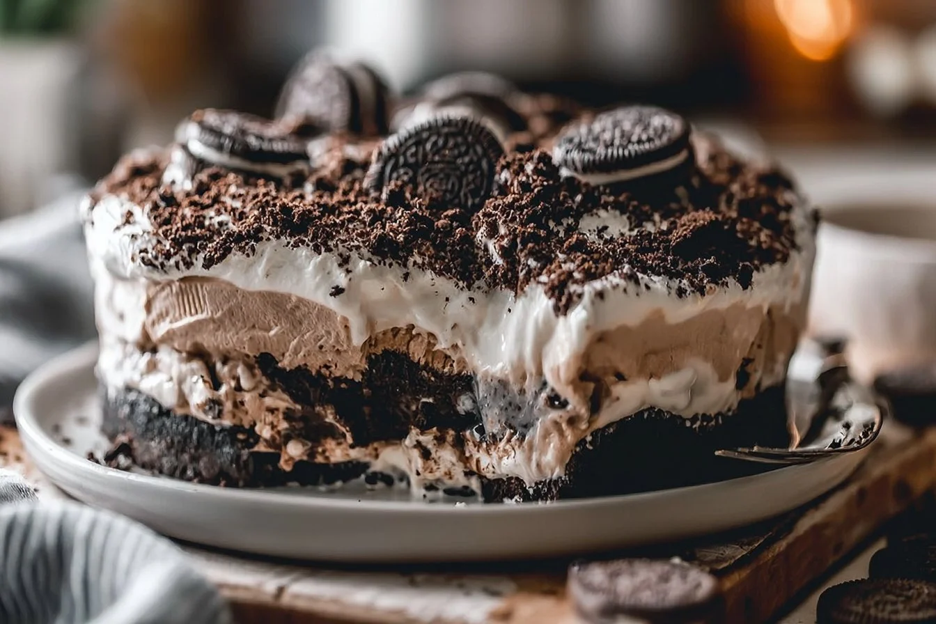 Oreo Ice Cream Cake
