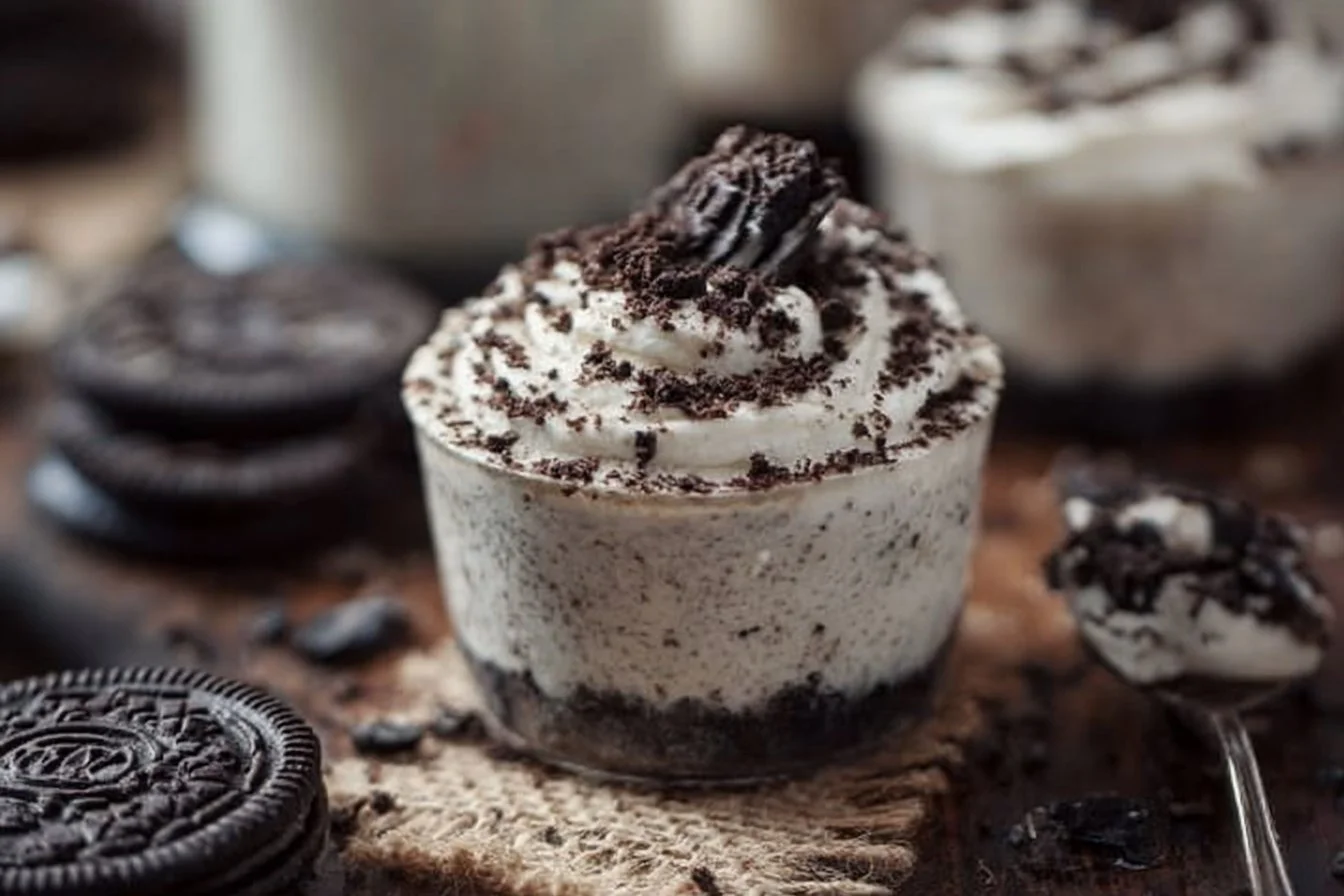 Oreo No-Bake Cheesecake Cups
