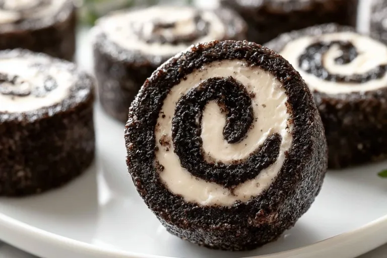 Oreo Sushi Rolls prepared with cookies and rice for a delicious dessert treat