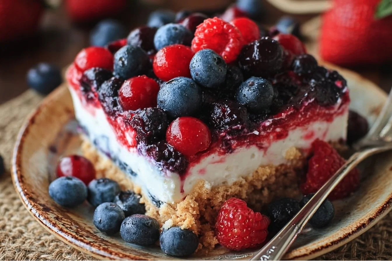 Red White & Blue Mixed Berry Yum Yum