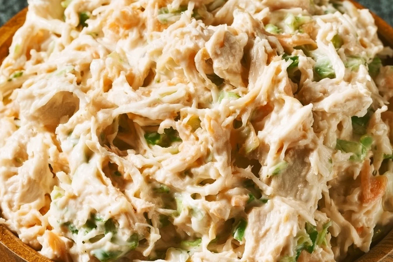 Bowl of flavorful Southwest Keto Chicken Salad with fresh ingredients.