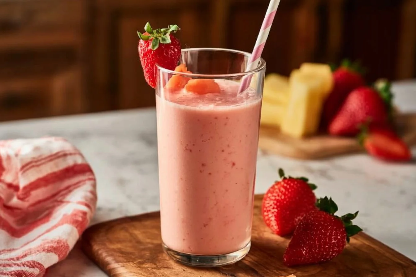 Strawberry Pineapple Smoothie