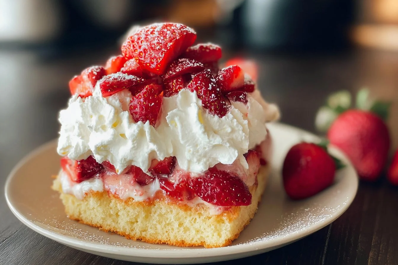Strawberry Sheet Shortcake