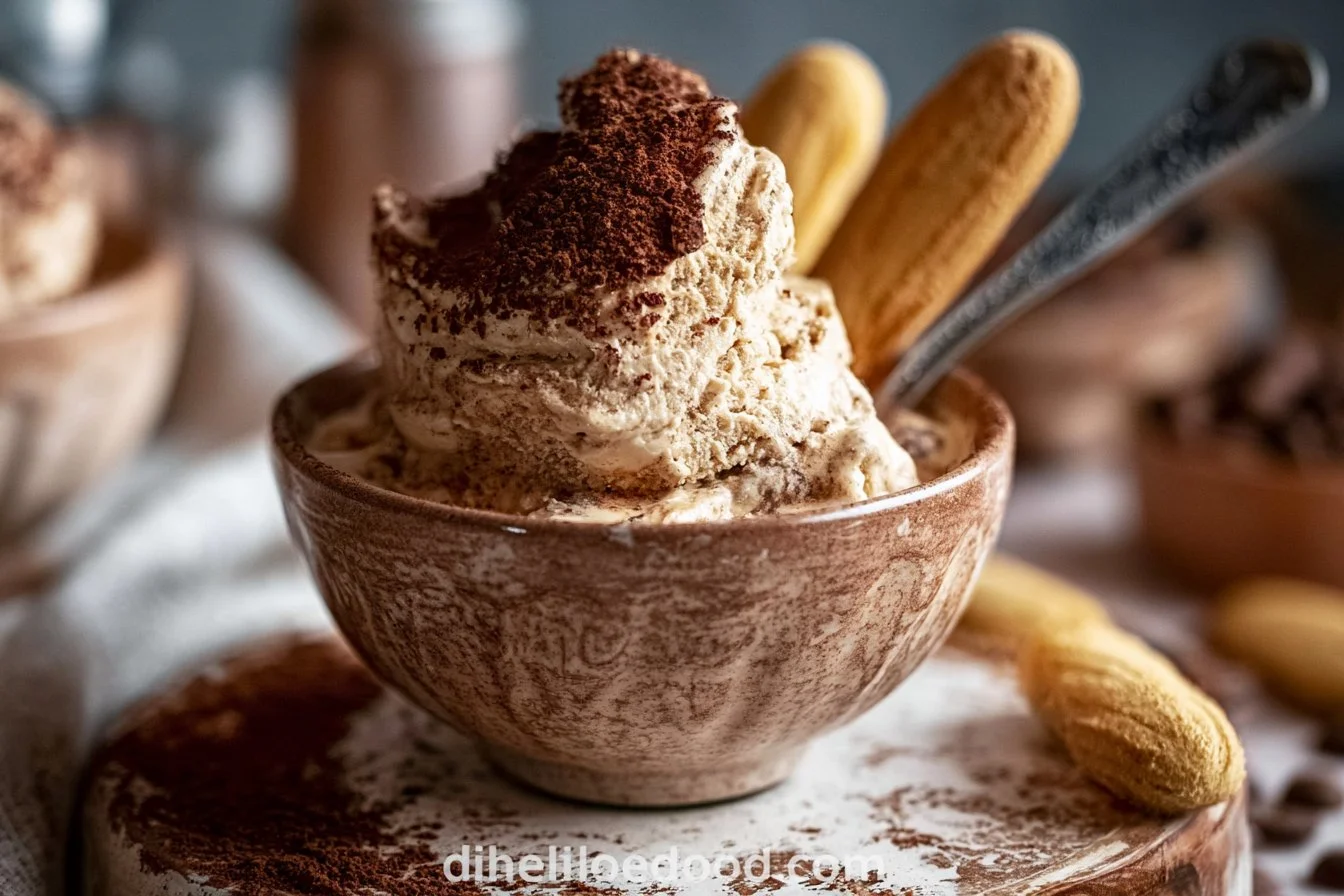 Tiramisu Ice Cream