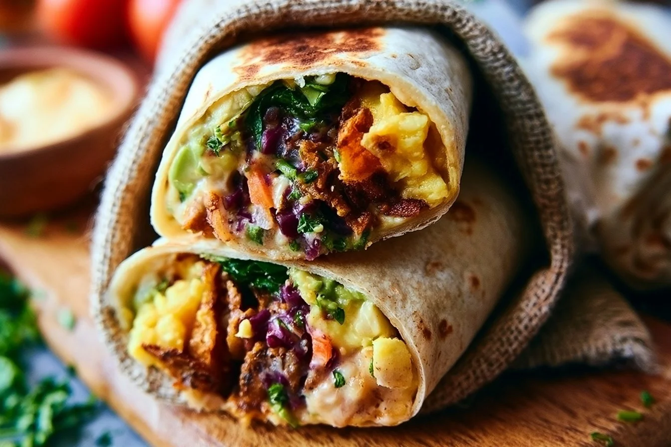 Vegan Breakfast Burritos