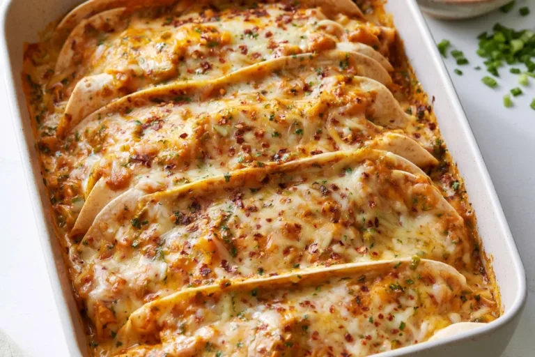 Delicious Baked Chicken Bacon Ranch Tacos served on a plate