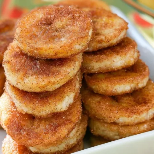 Delicious easy pan fried bananas cooked to a golden perfection.
